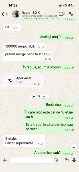 Crangasi, 2 camere, mobilat utilat.