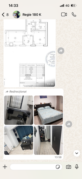 Crangasi, 2 camere, mobilat utilat.